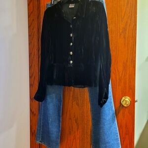 NWOT/ Frederick's of Hollywood  Velvet top